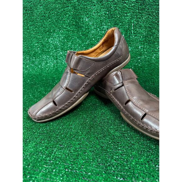 Pikolinos Men’s Brown Leather Casual Comfort Shoes Size US 10.5 \\ 44 EU main image 6